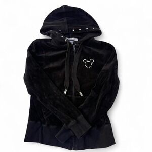 Disney parks velvet zip up